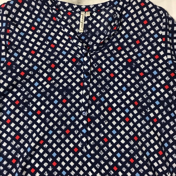 Grand & Greene 1/4 Button Blouse - Picture 3 of 5